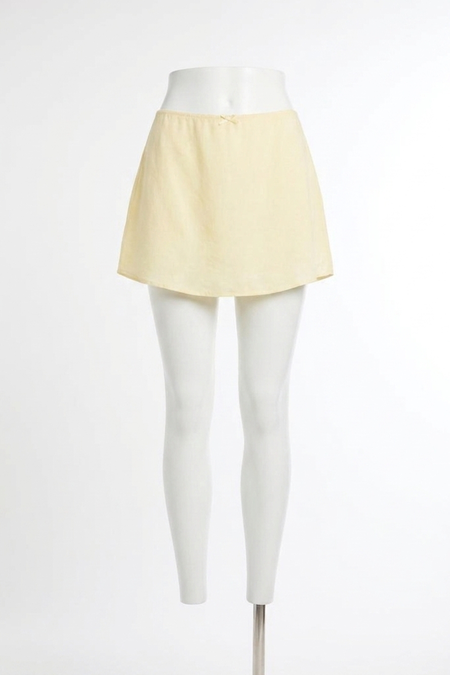 NEW NIA tiny skort in butter